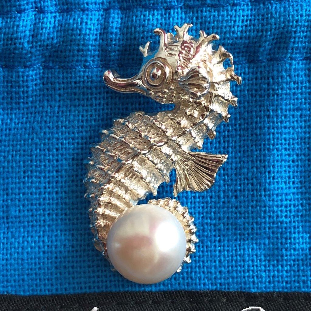 Sterling Silver Seahorse